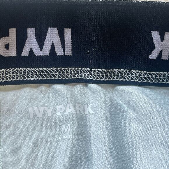 IVY PARK Light Ice Blue Logo Athletic Leggings - Women’s Size M - Picture 5 of 7